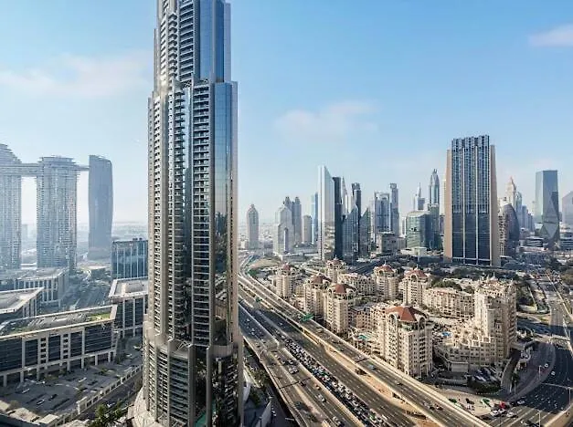 公寓 Velora Stay Address Dubai Mall Luxe Studio 阿拉伯联合酋长国